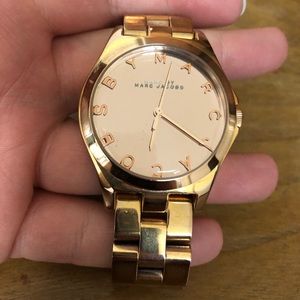 Marc Jacobs Rose Gold Watch